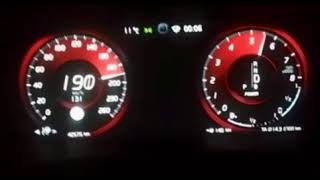 Volvo V60 T8 Twin Engine 2019 390hp 640nm 0100 0250 acceleration [upl. by Sirref679]