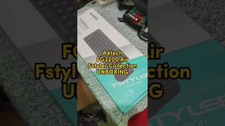 A4tech FG3200 Fstyler Collection UNBOXING unboxing unboxingvideo review a4tech keyboard mouse [upl. by Issy]