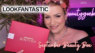 ✨SPOILER✨ EARLY UNBOXING OF LOOKFANTASTIC SEPTEMBER 2024 BEAUTY SUBSCRIPTION BOX [upl. by Retepnhoj]