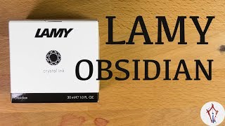 Lamy Crystal Ink Obsidian [upl. by Joanna209]