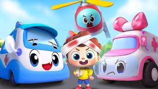 Super Ambulance Team  Ambulance I Need Your Help  Kids Songs  Neos World  BabyBus [upl. by Em]