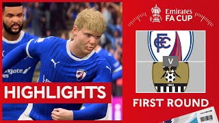 Chesterfield FC vs Notts County  FA Cup Round One Highlights FC25 [upl. by Victory831]