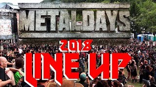 MetalDays 2018 Line up [upl. by Eiraminot]