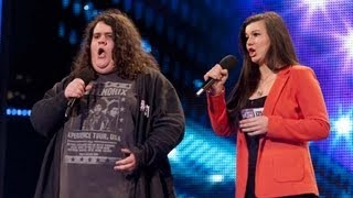 Opera duo Charlotte amp Jonathan  Britains Got Talent 2012 audition  UK version [upl. by Montana761]