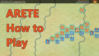 Arete The Battles of Alexander the Great  Chareonea 338 BC  Gameplay [upl. by Seditsira]