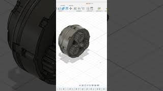 251 Speed Reduction Gear for Frameless 2205 Brushless DC Motor  halfway progress speedreduction [upl. by Asilem]