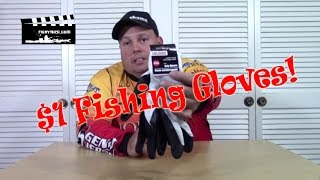 1 Dollar Tree Fishing Gloves Episode 404 [upl. by Gaut185]