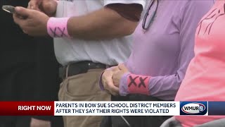 Parents involved in protest over transgender player sue school district saying rights were violated [upl. by Yessej]