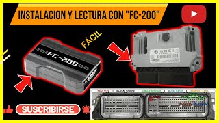 INSTALACIÓN DE FC200 Y LECTURA DE ECU SE INCLUYEN EJEMPLOS [upl. by Ahsilat880]