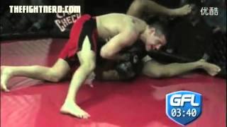 Chris Weidman vs Reubem Lopes  Weidmans MMA debut [upl. by Yenruogis]