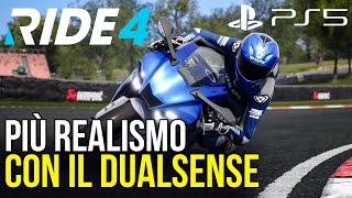 Ride 4 su PS5 è più REALISTICO con il DualSense [upl. by Vano]