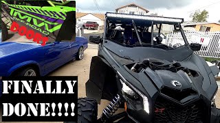 CAN AM X3 FINALLY FIXED AND NEW TMW OFFROAD DOORS  EP 48 [upl. by Ayat]