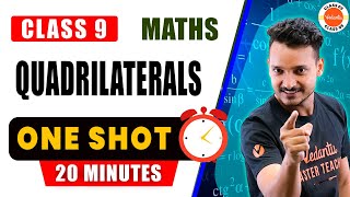 Quadrilaterals Explained in One Shot  Class 9 Maths  CBSE 2024 [upl. by Aidnic762]