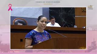 Diputada Montiel Servín Razonó su Voto en Contra de Reforma sobre Inimpugnabilidad Constitucional [upl. by Nylahs]