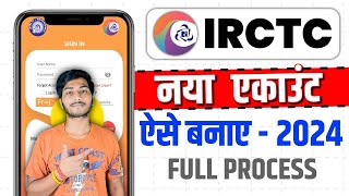 IRCTC Account Kaise Banaye  How To Create Irctc Account  Irctc User Id Kaise Banaye [upl. by Schuster]