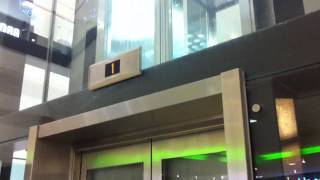 2009 KONE MonoSpace MRL Traction Elevators Nordby Shoppingcenter Svinesund Sweden 1122013 [upl. by Sifan]