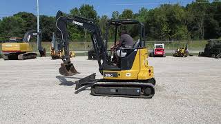 2020 John Deere 35G Mini Excavator Long Stick CampC Equipment [upl. by Shulem61]