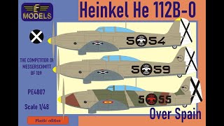 LF Models 148 Heinkel 112B0 over Spain Review [upl. by Giacopo]