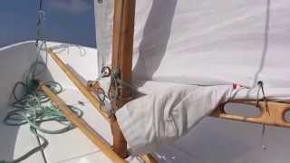 Lug rig on Askeladden14 sail [upl. by Annahc]