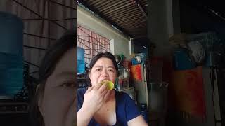 Eating mango 🥭 subscribers [upl. by Atnod]