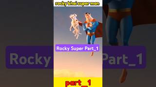 Rocky Bhai aur super man part1 shorts cartoon dog moralstories puppydog story hindi dog [upl. by Ysiad226]