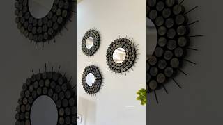 Elegant Wall Decor From Waste Material Home Decoration DIY walldecor homedecor diy [upl. by Ived]