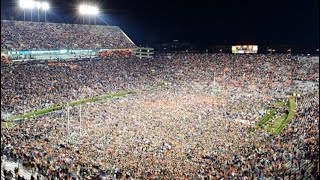 Auburn Vs Alabama final play iron bowl 2013 behind auburn bench [upl. by Notsew972]