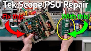 Tektronix TDS600700 Scope PSU Repair [upl. by Linis19]