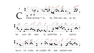 Offertorium Confitebor tibi Domine [upl. by Faubert]