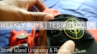 Stone Island Jacket amp Jumper  Review amp Unboxing  Tessuticouk  Weekly Buys [upl. by Newell]