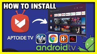 INSTALL APTOIDE TV ON ANDROID AND GOOGLE TV  FIRESTICK TV  Mi STICK  ANDROID BOX  TAP2TECH 2024 [upl. by Scrogan]