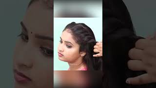 hairstyle for ethnic wear easyhairstyles shortsvideos youtubeshorts [upl. by Conni]