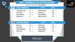 Manly Warringah v Eastern Suburbs [upl. by Leschen]