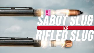 Sabot Slugs vs Rifled Slugs  Does it Make a Difference [upl. by Nilyahs]