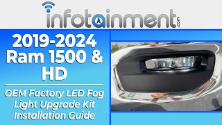 2019 Ram Heavy Duty  LED Fog Lights Installation  Episode 4 [upl. by Joellyn]