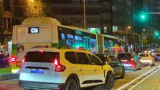 Here is the Vitrasa bus 6156 on the C3 in Vigo Wednesday 30 October 2024 [upl. by Ytsirhc]