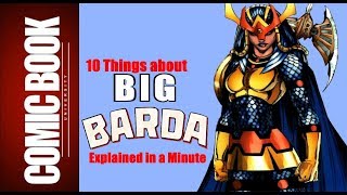 10 Things about Big Barda Explained in a Minute  COMIC BOOK UNIVERSITY [upl. by Weber]