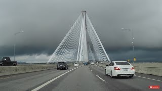 Driving over Port Mann Bridge Vancouver 2019 [upl. by Ocsirf]