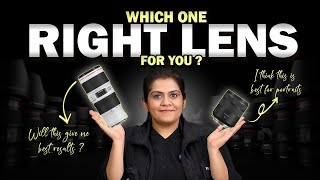 Which one is right lens  Explained in Depth  Photography amp Cinematography Course Series [upl. by Nnairahs]