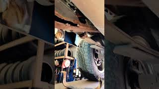 Part 1 of another Chevy Silverado frame rust repair Worse than the last one mechanic rustrepair [upl. by Rebe]