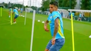 JOAO CANCELO IS 🔙 BACK AT MAN CITY TRAINING AHEAD OF THE STARTING OF NEW SEASON [upl. by Yuu]