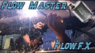 Installing The FlowMaster FlowFX On The Chevy S10 98 [upl. by Mirabella635]