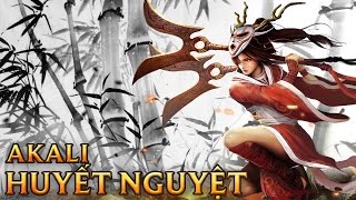 Akali Huyết Nguyết  Blood Moon Akali  Skins lol [upl. by Nidla]