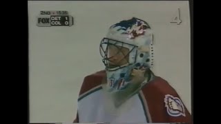 Colorado Avalanche vs Detroit Red Wings NHL 199899 [upl. by Chobot]