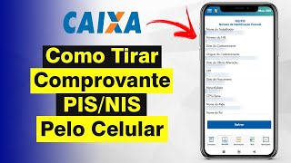 Como Tirar Comprovante PISNIS Pelo Celular Atualizado 2024 [upl. by Ahseet]