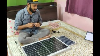 Loom Solar Panel 50 Watt Installation amp Demo  Best Mono Crystalline Solar Panel on Amazon  DNA 365 [upl. by Charlie]