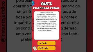 Processo Penal [upl. by Aeneg]