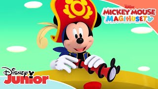 Tag med på skattejagt  Mickey Mouse Magihuset  Disney Junior Danmark [upl. by Halimeda]