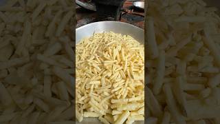 Crispy french fries making shorts [upl. by Bresee]