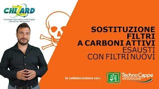 Sostituzione Filtri a Carboni Attivi Esausti Con Filtri Nuovi [upl. by Tteve]